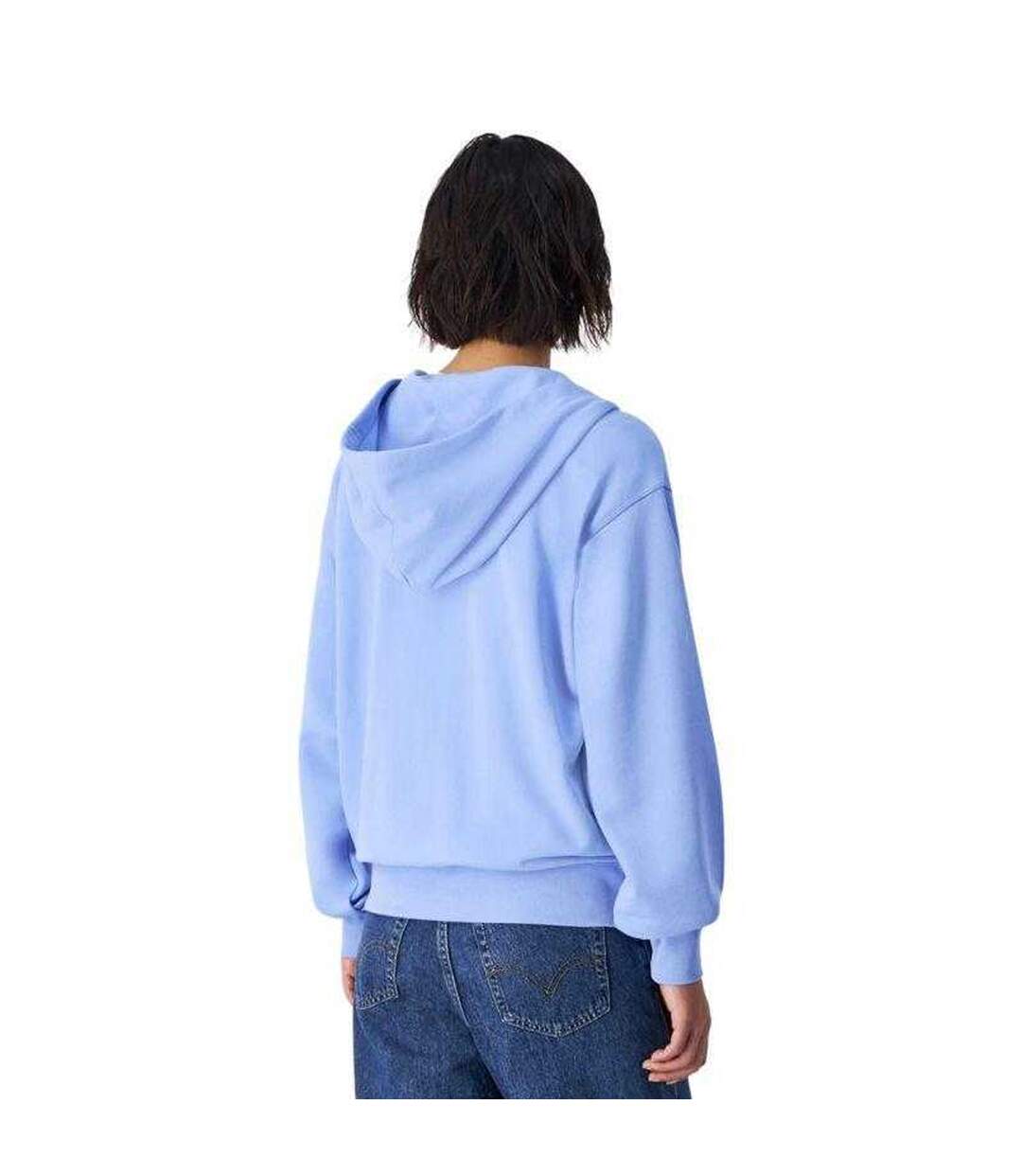 Veste À Capuche Motif/style Uni Femme Bleu Champion-3