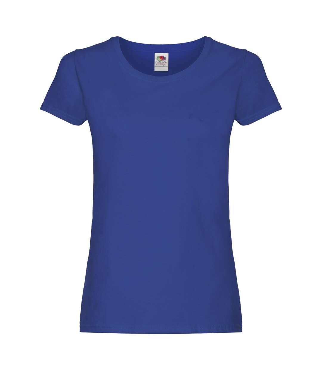 T-shirt Original Femme Bleu Roi Fruit Of The Loom-1
