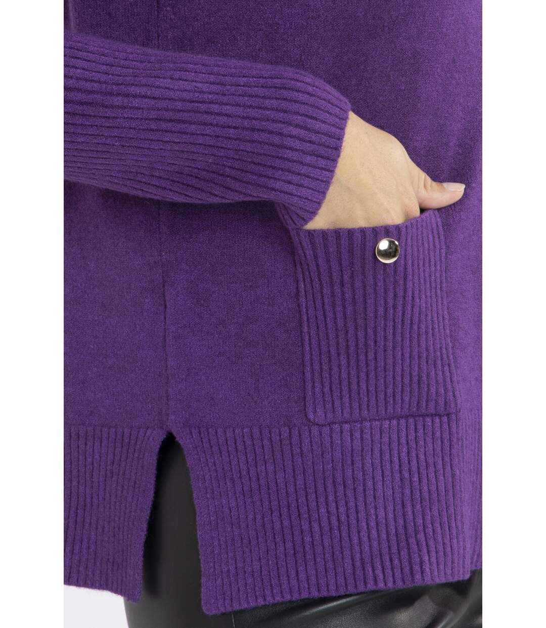 Pull Martine Violet-4