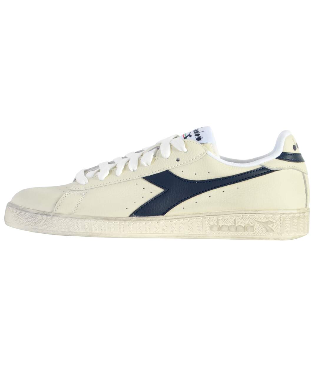 Basket Cuir Diadora Game L Low Waxed-1