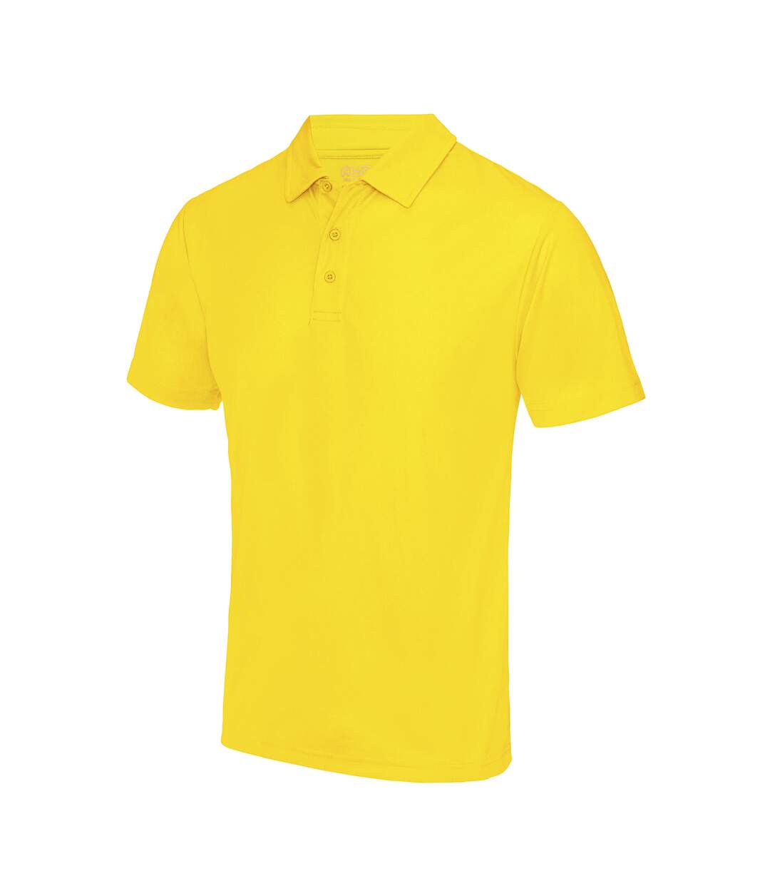 Polo sport homme jaune soleil AWDis