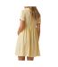 Robe jaune femme mamalicious lia-2