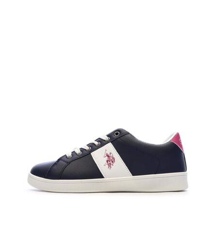 Baskets marines/roses/blanches femme us polo assn for everyday