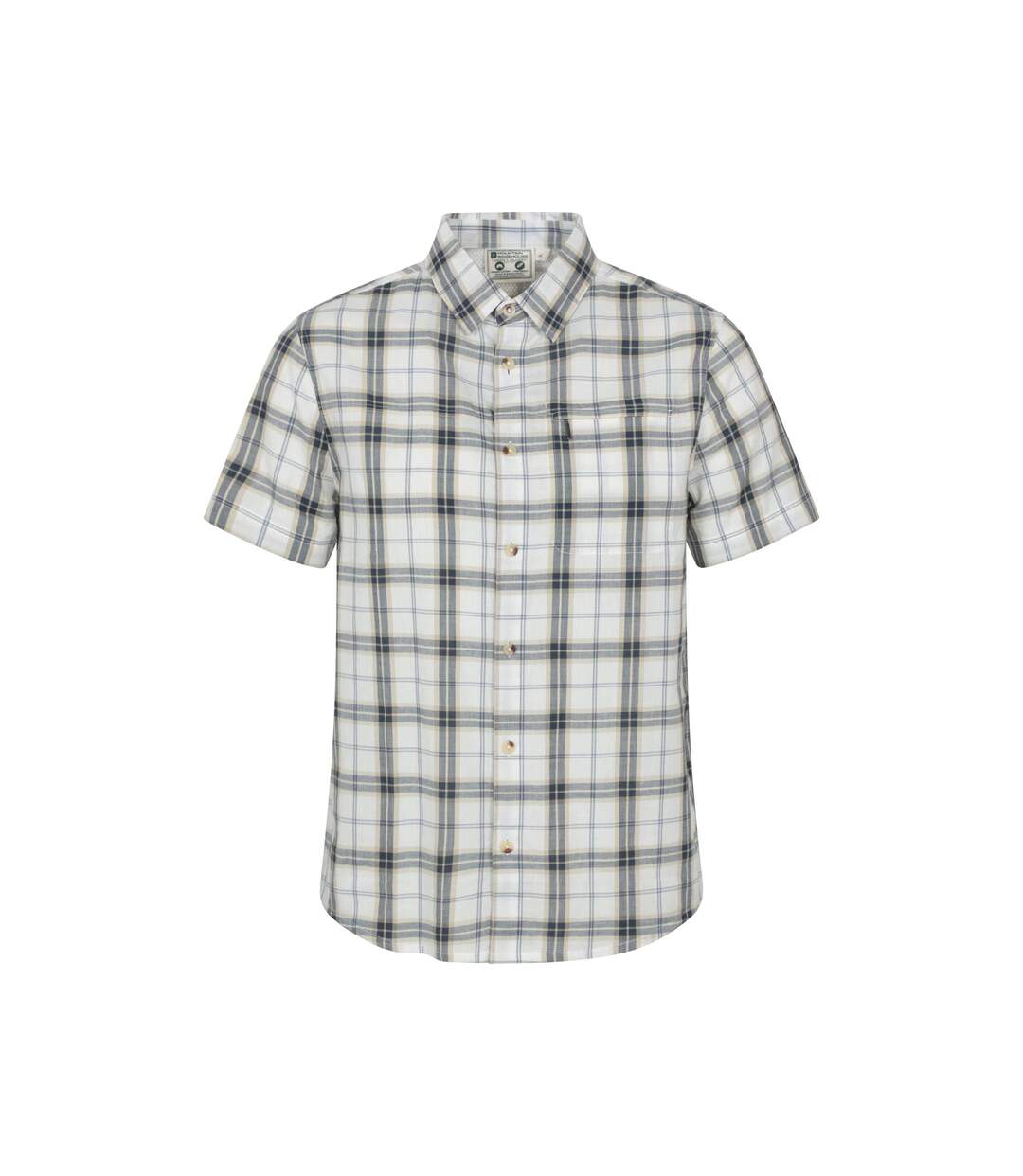 Chemise Homme Blanc Cassé Mountain Warehouse-1