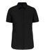 Chemise popeline manches courtes - Femme - K548 - noir