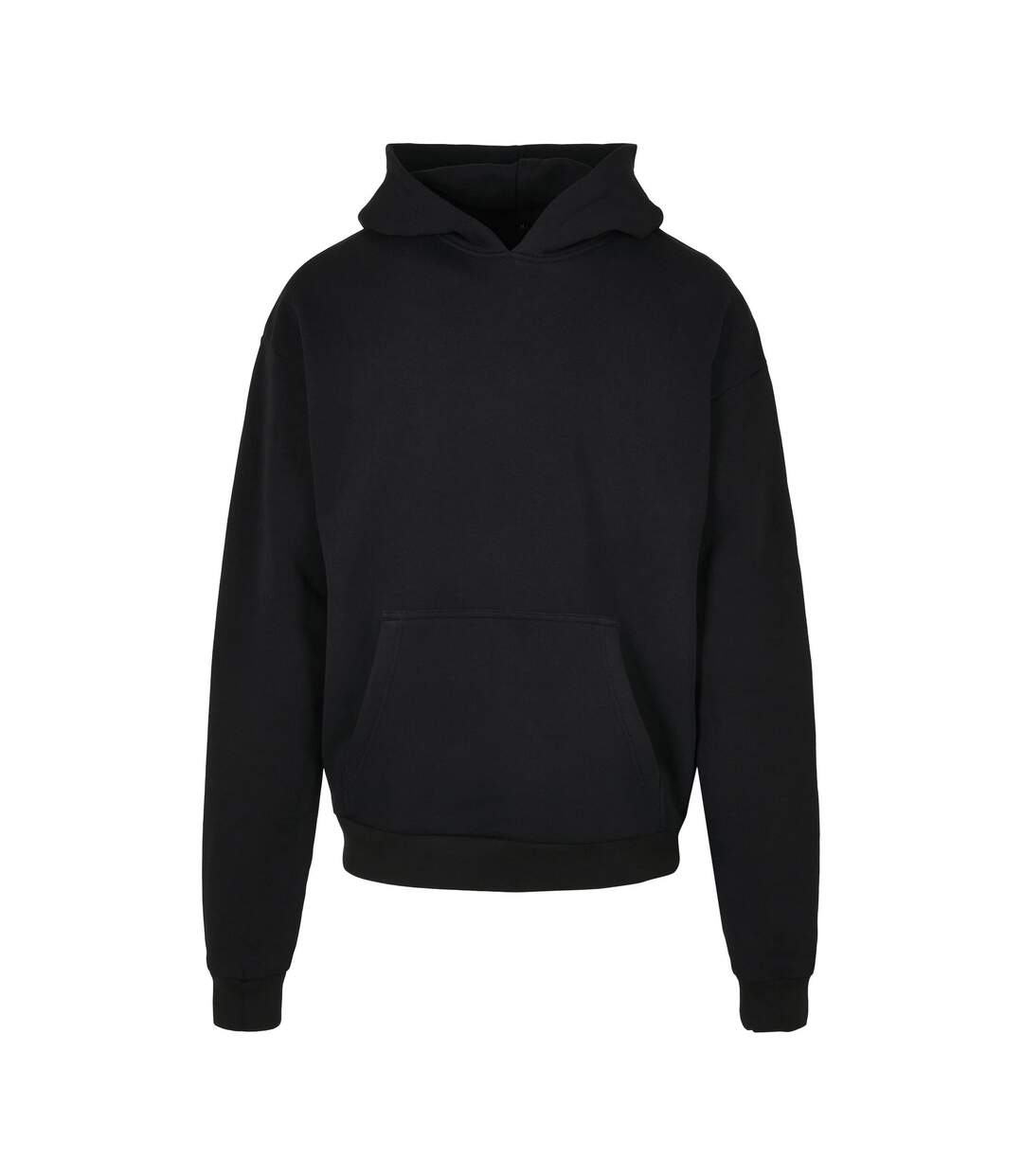 Mens Dusa Painting Heavyweight Oversized Hoodie Noir Mister Tee-1