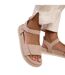 Sandales corfu femme brun-beige Where´s That From