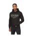 Sweat À Capuche Campbox Homme Noir Crosshatch-2