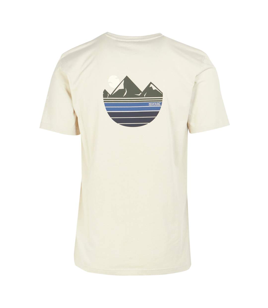 T-shirt cline homme blanc lunaire Regatta