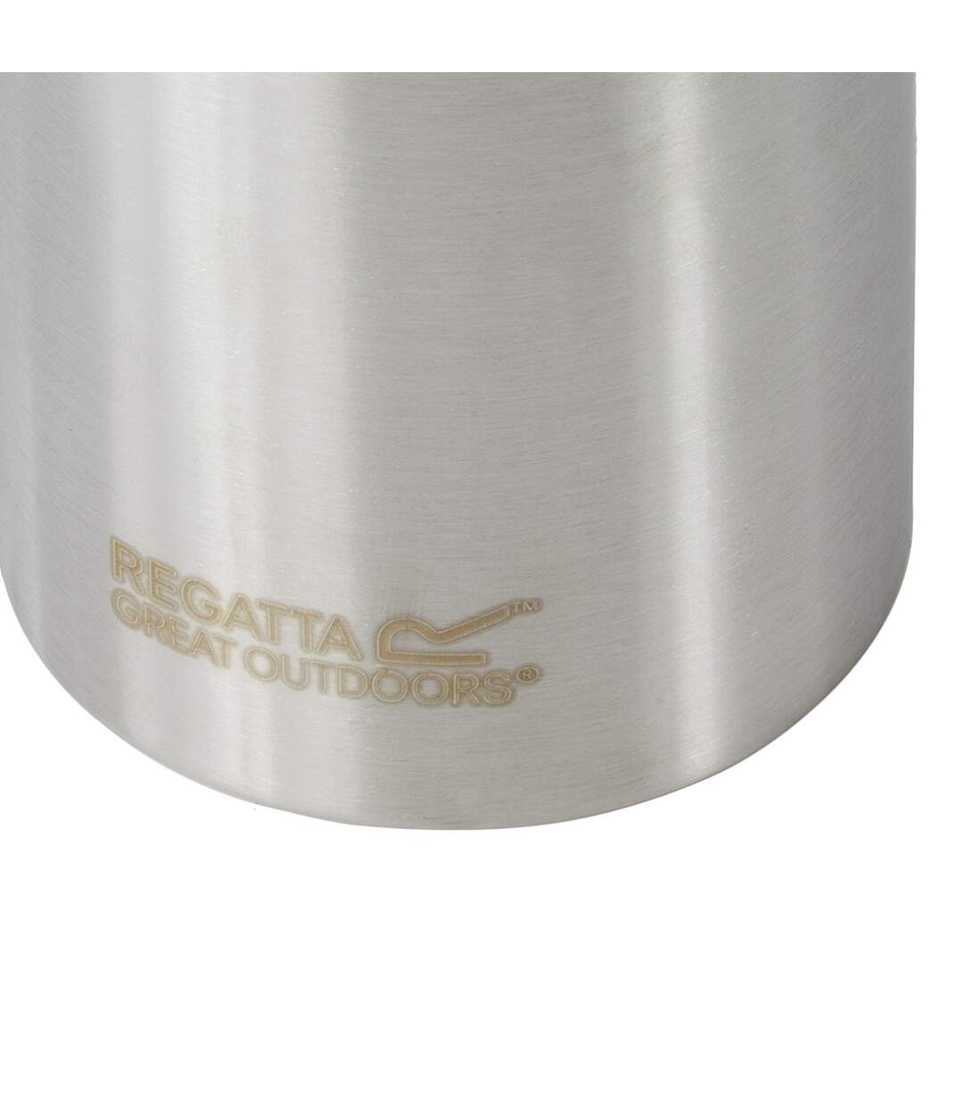 Mug en acier avec poignée mousqueton taille unique argent Regatta-2