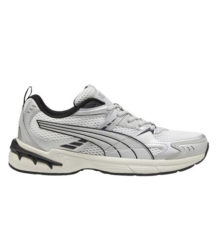 Mens Mileniot 2000 Padded Collar Trainers White Grey Black Puma