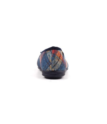 Chaussons Brie Femme Bleu Lunar