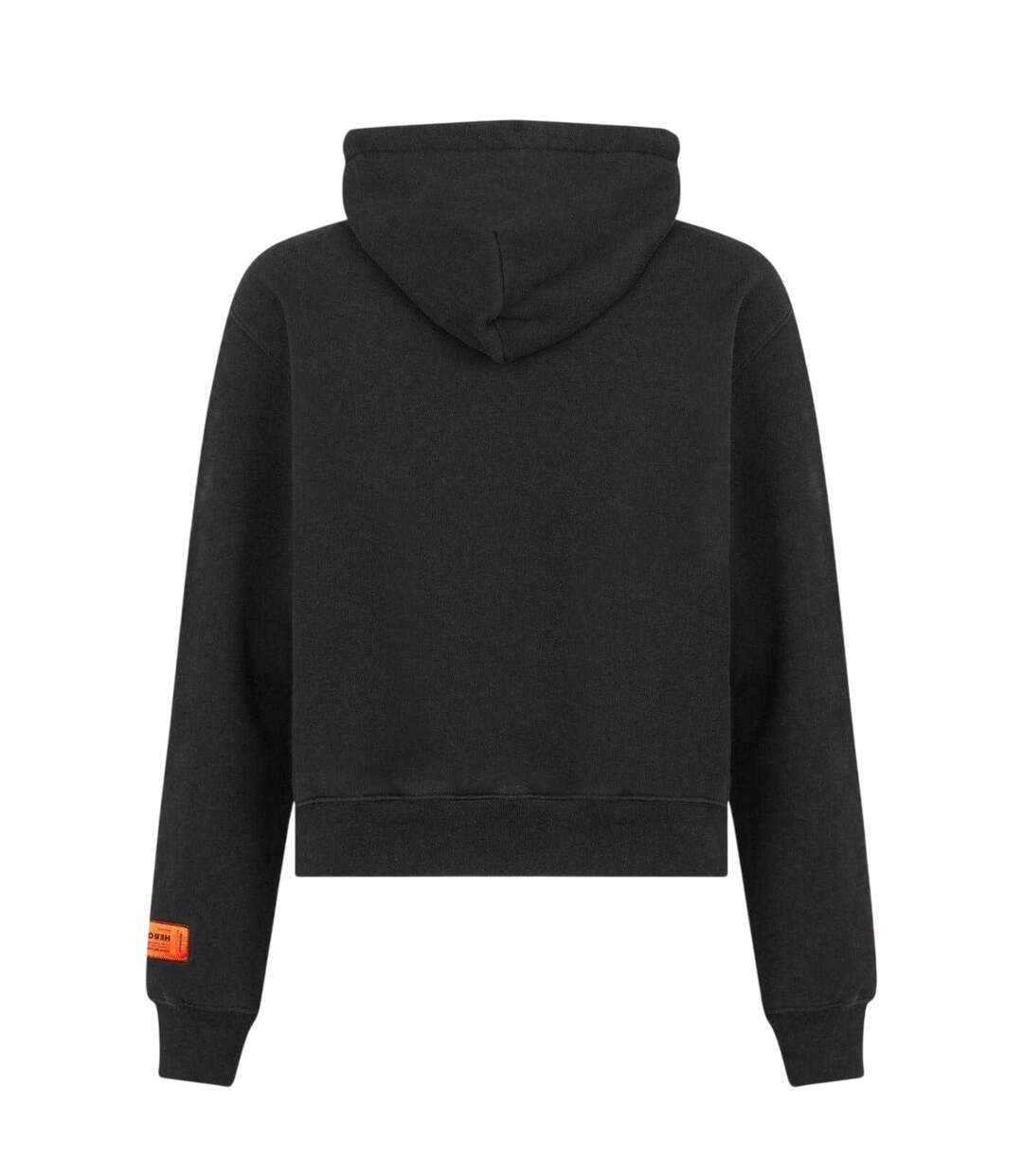 Mens Abstract Hoodie Black Heron Preston-3