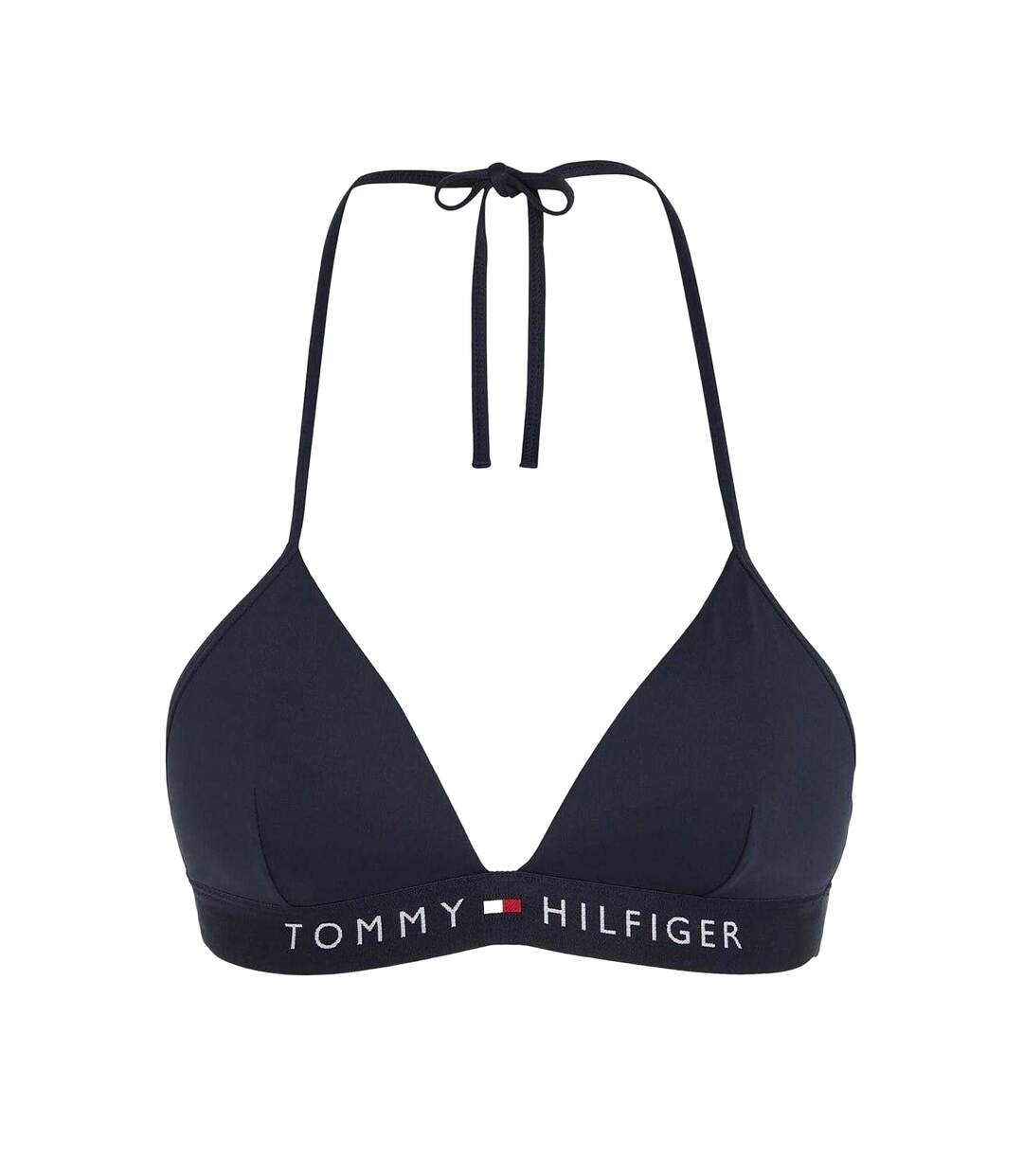 Haut De Maillot De Bain Motif/style Triangle Femme Rose Foncé Violet Tommy Hilfiger-2
