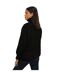 Womens/ladies chunky knit roll neck longline jumper black Dorothy Perkins