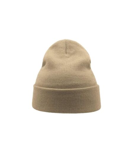 Bonnet Avec Revers Wind Mixte Beige Atlantis
