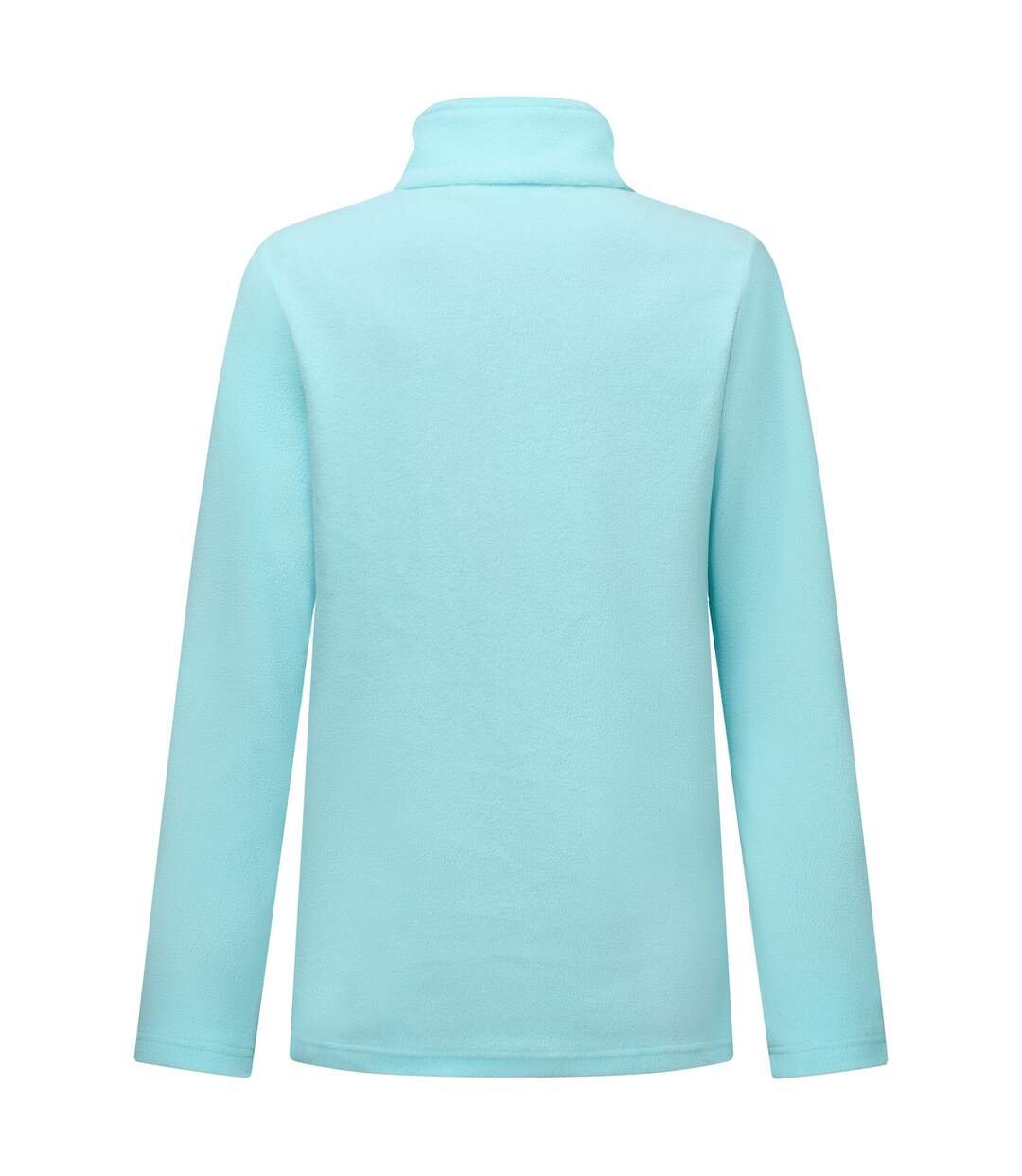 Haut Polaire Uni À Col Montant Zippé Sweetheart Femme Turquoise Clair Vif Regatta-3