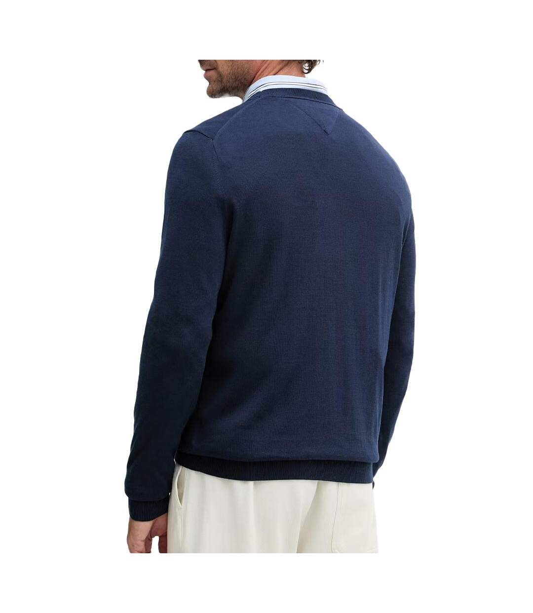 Pull marine homme tommy hilfiger dc-2