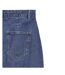 Jupe en jean bleu foncé femme vero moda elfi-2