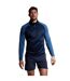 Unisex Adult Elite Quarter Zip Pullover Navy Canterbury-1