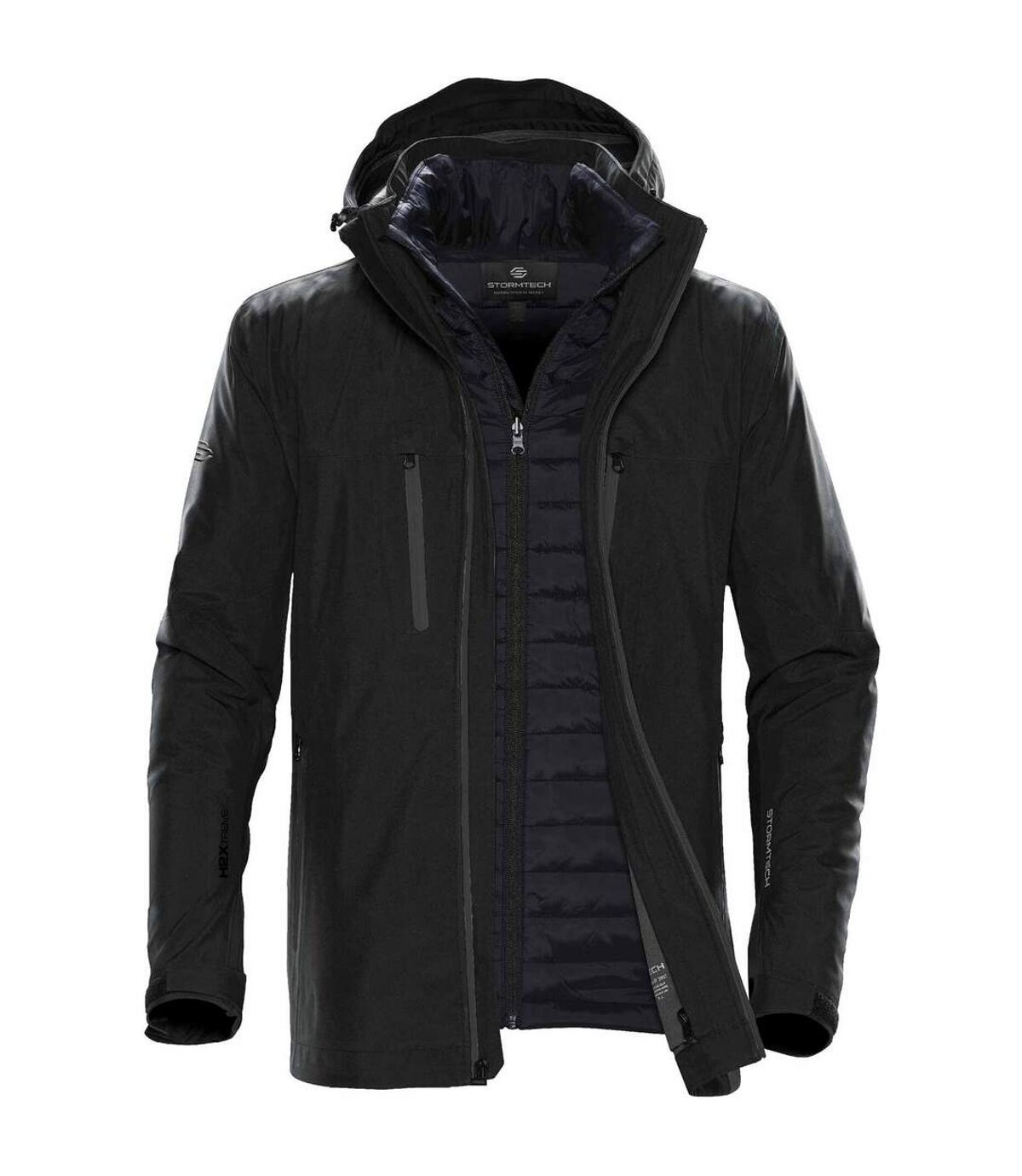 Stormtech Mens Matrix System Jacket (Black/Carbon)