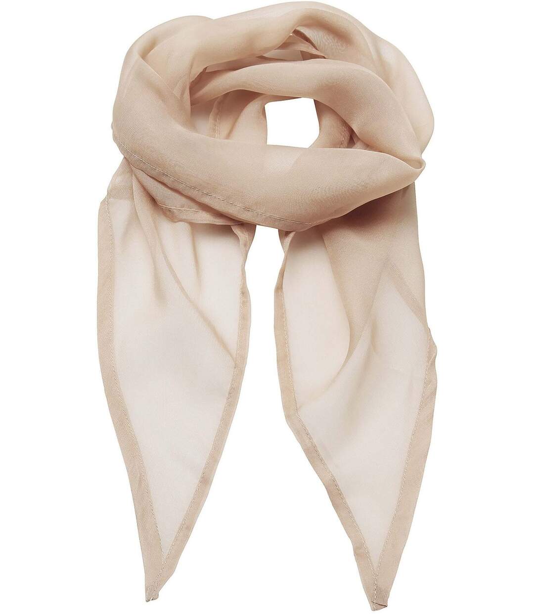 Foulard mousseline - PR740 - beige naturel-2