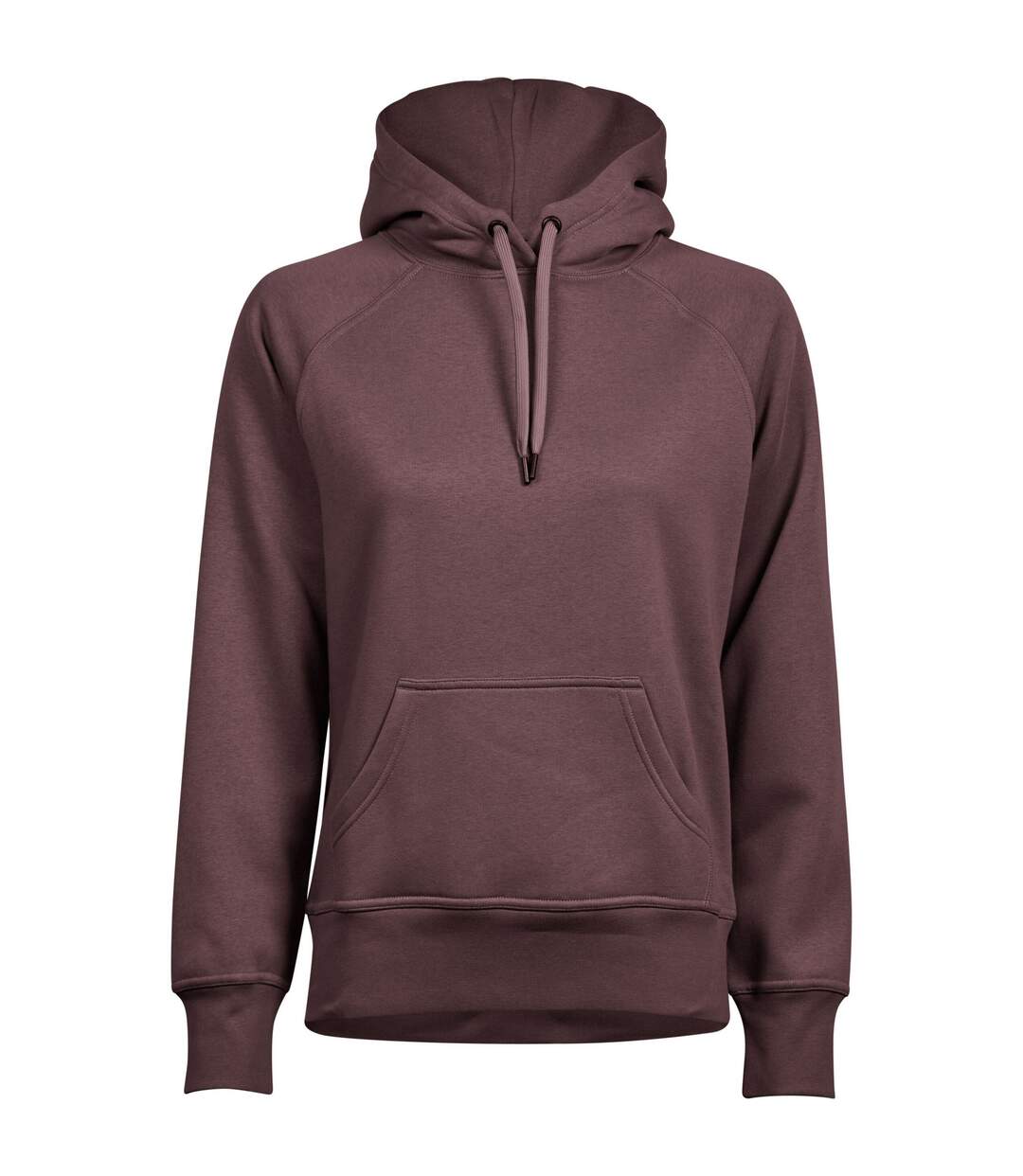 Womens/ladies hooded sweatshirt grape Tee Jays