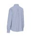 Mens Checkerboard Button-down Shirt Blue Check Trespass-3
