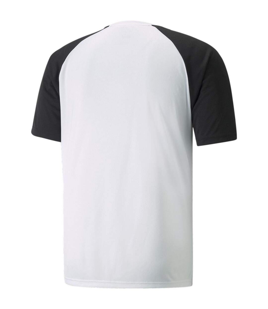 Mens Teampacer Colour Block T-shirt White Black Puma-2