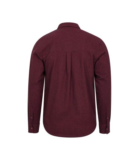 Chemise trace homme bordeaux foncé Mountain Warehouse