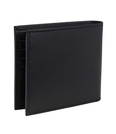 Randy Bi-fold Leather Wallet One Size Black Boss