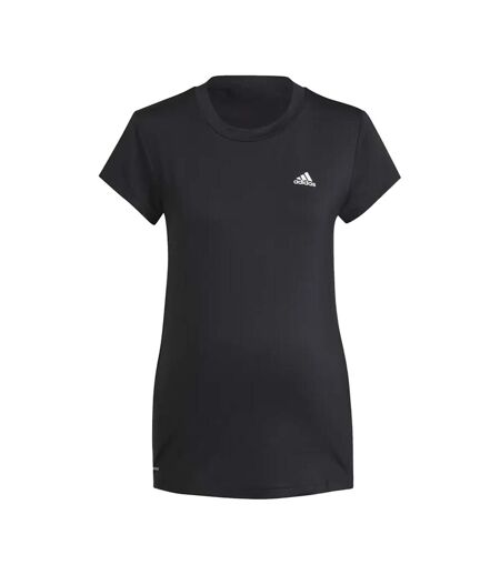 T-shirt designed to move colourblock femme noir / blanc Adidas