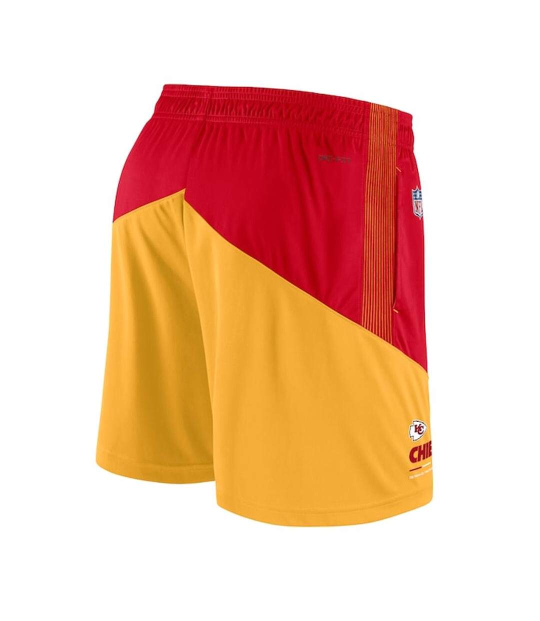 Kansas City Chiefs Short Rouge/Jaune Homme Nike NF01 - L