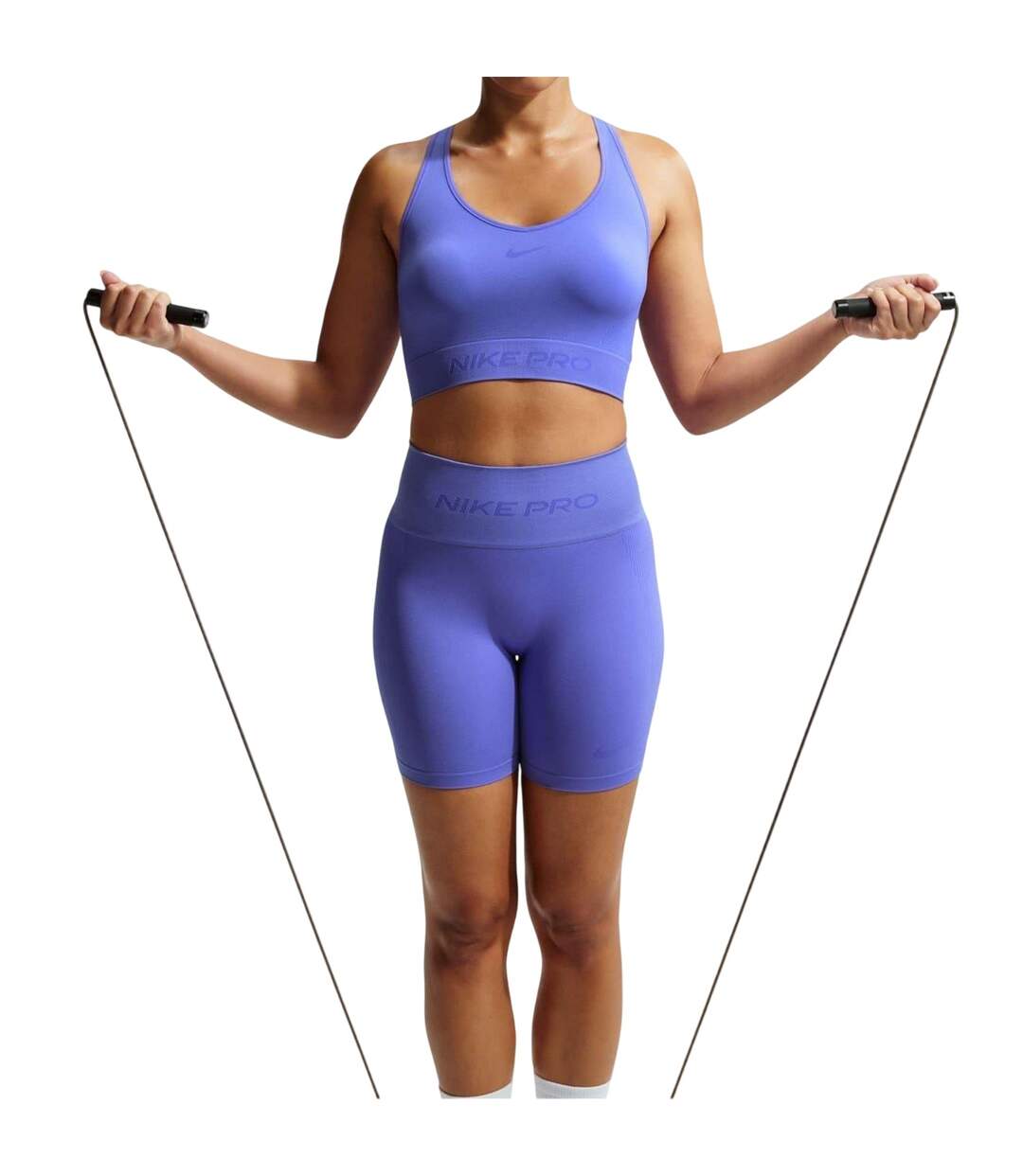 Brassière De Sport Pro Femme Bleu Saphir Nike-4