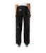 Womens/ladies Popper Detail Relaxed Fit Tracksuit Bottoms Black Hugo-3