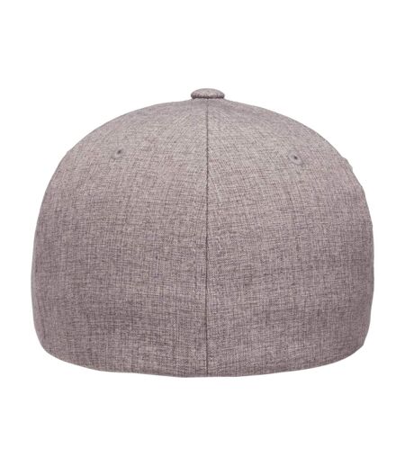 Casquette De Baseball Gris Chiné Flexfit