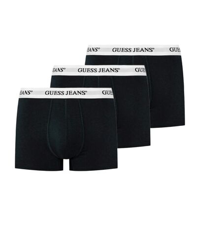 X3 boxers noir/blanc homme guess trunk - l