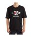 Mens evolution t-shirt black Umbro-3