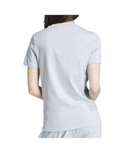 T-Shirt bleu femme adidas lins