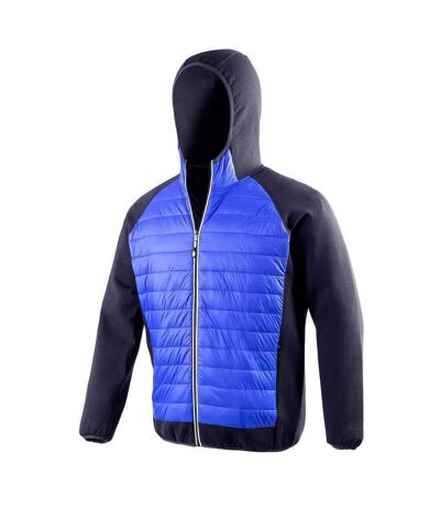 Mens zero gravity showerproof quick dry jacket royal blue/navy Spiro