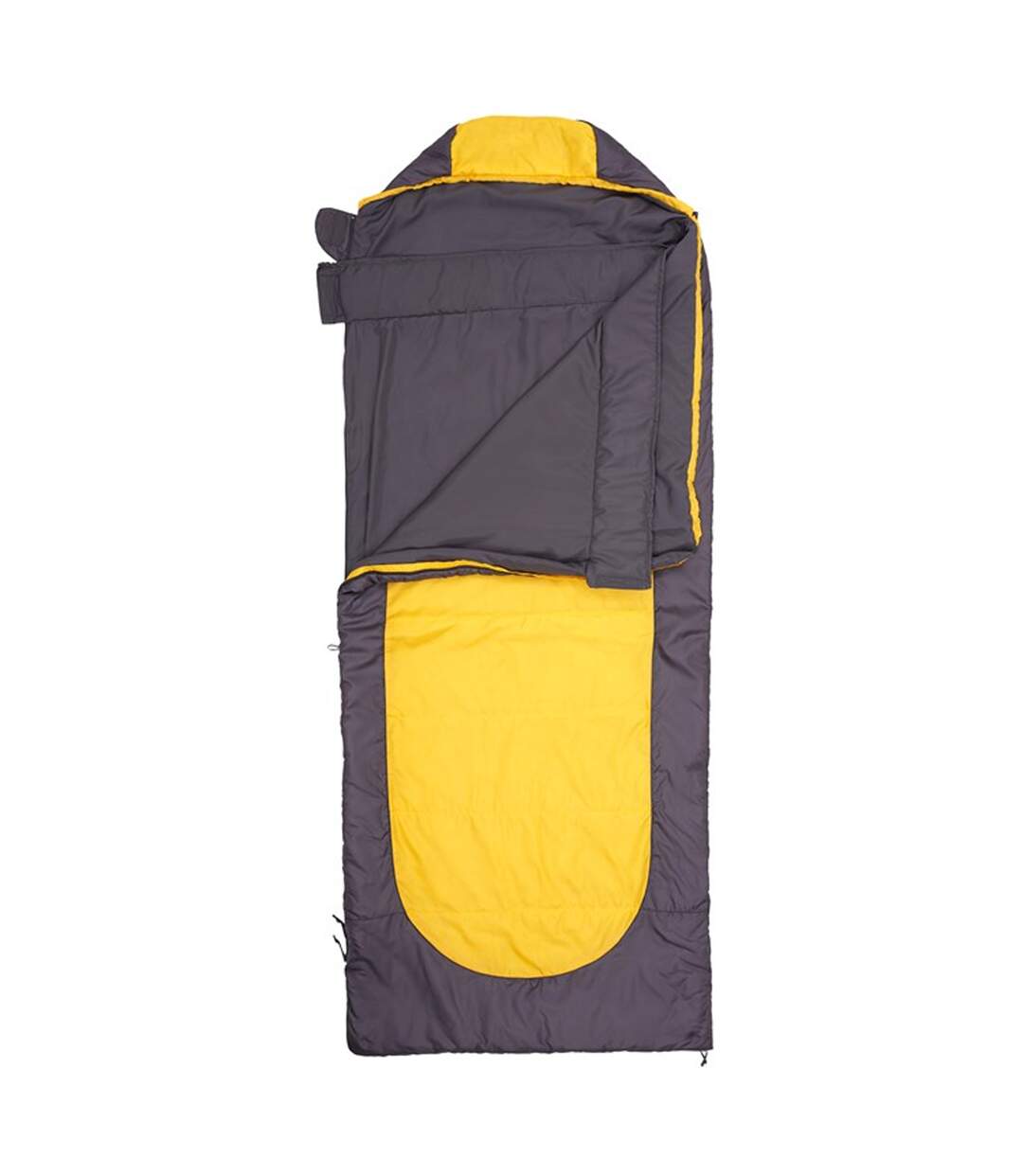 Sac De Couchage Adulte 215 Cm Gris Foncé Mountain Warehouse-4