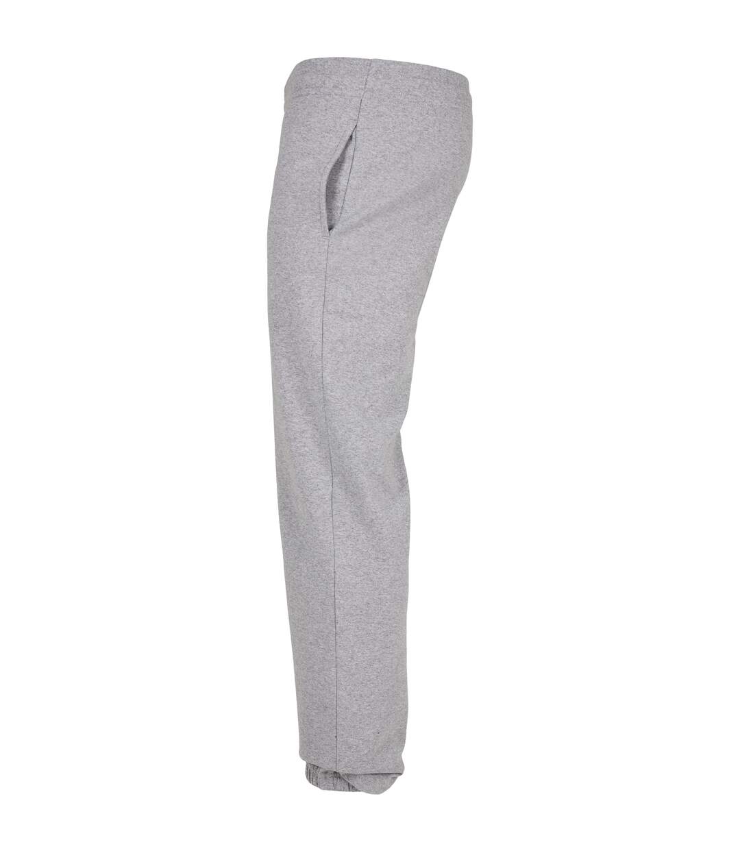 Pantalon De Jogging Basic Adulte Gris Chiné Build Your Brand-3