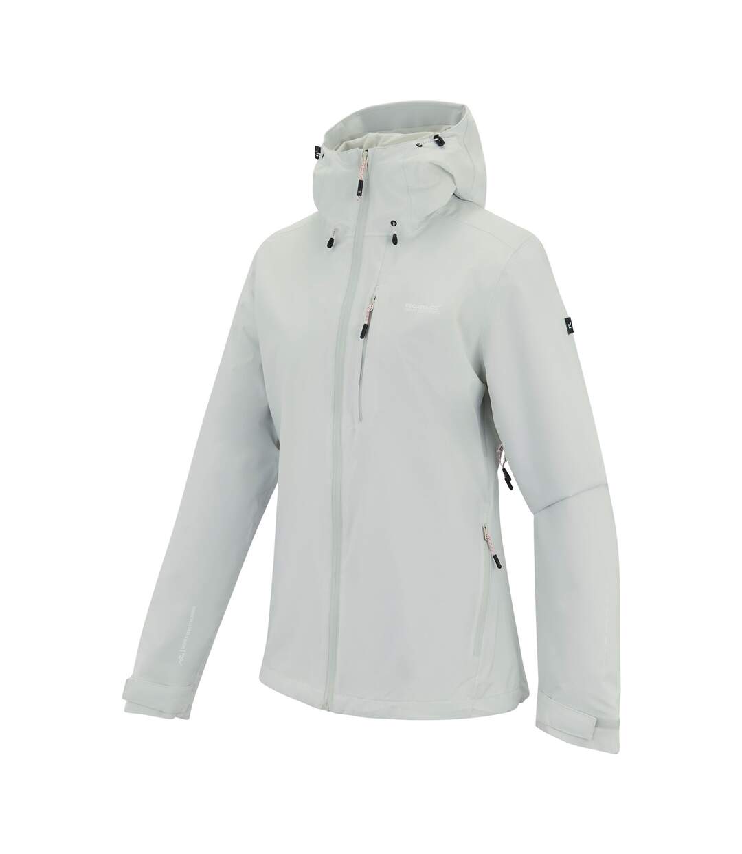 Womens/ladies Oklarna Waterproof Jacket Gray Dawn Regatta-4