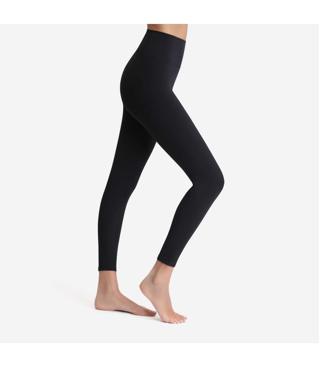 Legging effet cuir vegan noir mat Relax & Go-2
