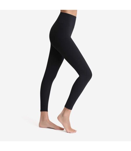 Legging effet cuir vegan noir mat Relax & Go