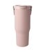 Bronx Dual Function Lid Recycled Stainless Steel Insulated 900ml Tumbler One Size Dusty Pink Generic-2