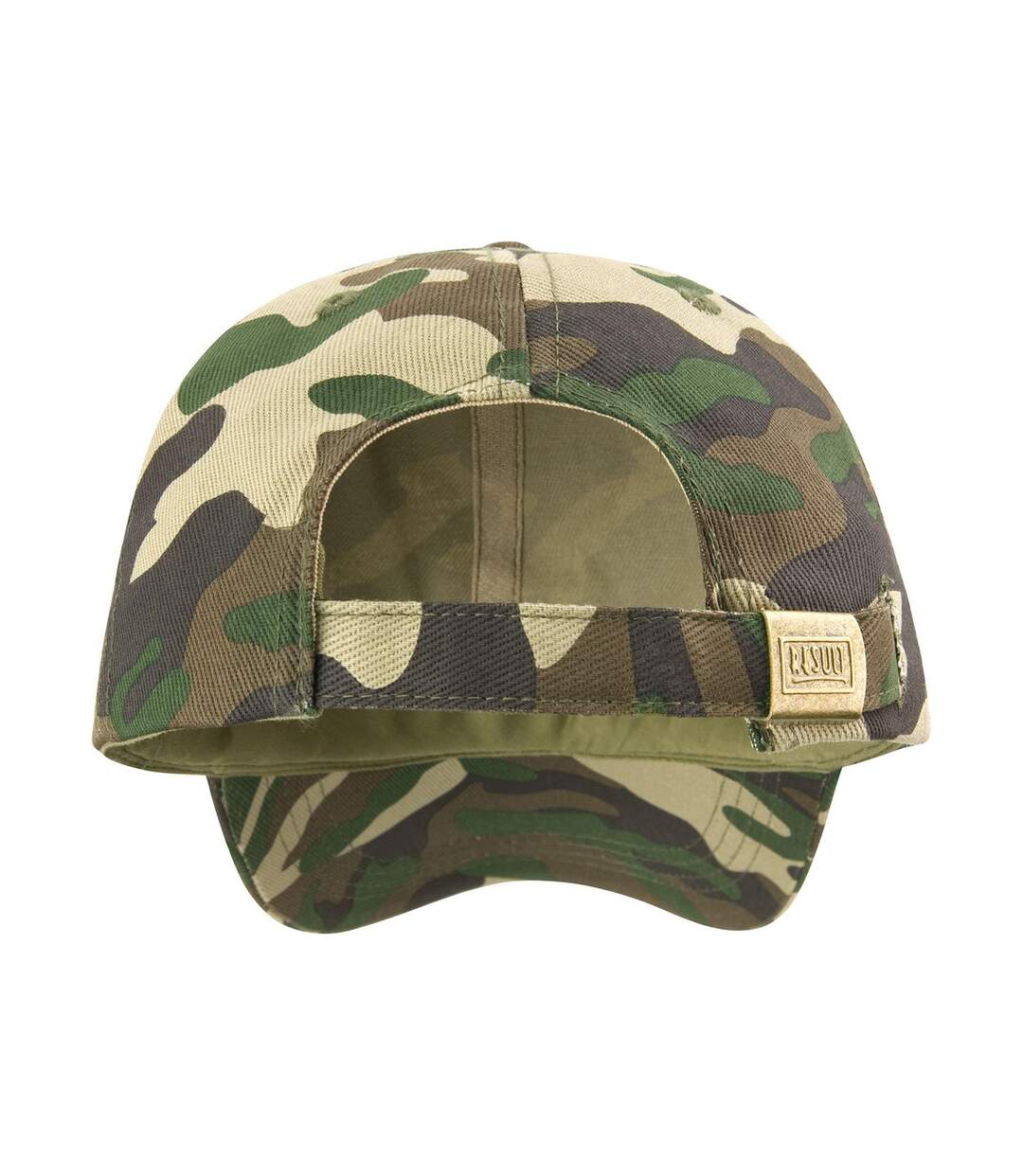 Casquette pro style vert camouflage Result Headwear-1