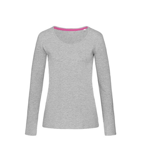 Stedman Stars Womens/Ladies Claire Long-Sleeved T-Shirt (Heather)