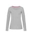 Stedman Stars Womens/Ladies Claire Long-Sleeved T-Shirt (Heather)