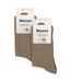 Steven - 2 Paires de Chaussettes Femme Sans Couture en Laine de Chameau Douces-2